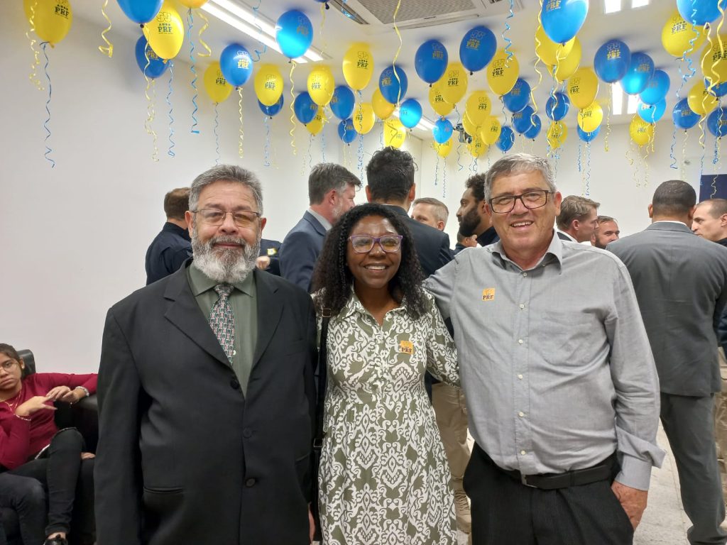Wellington Fraga, Rejane Rosa e Gustavo Ancine